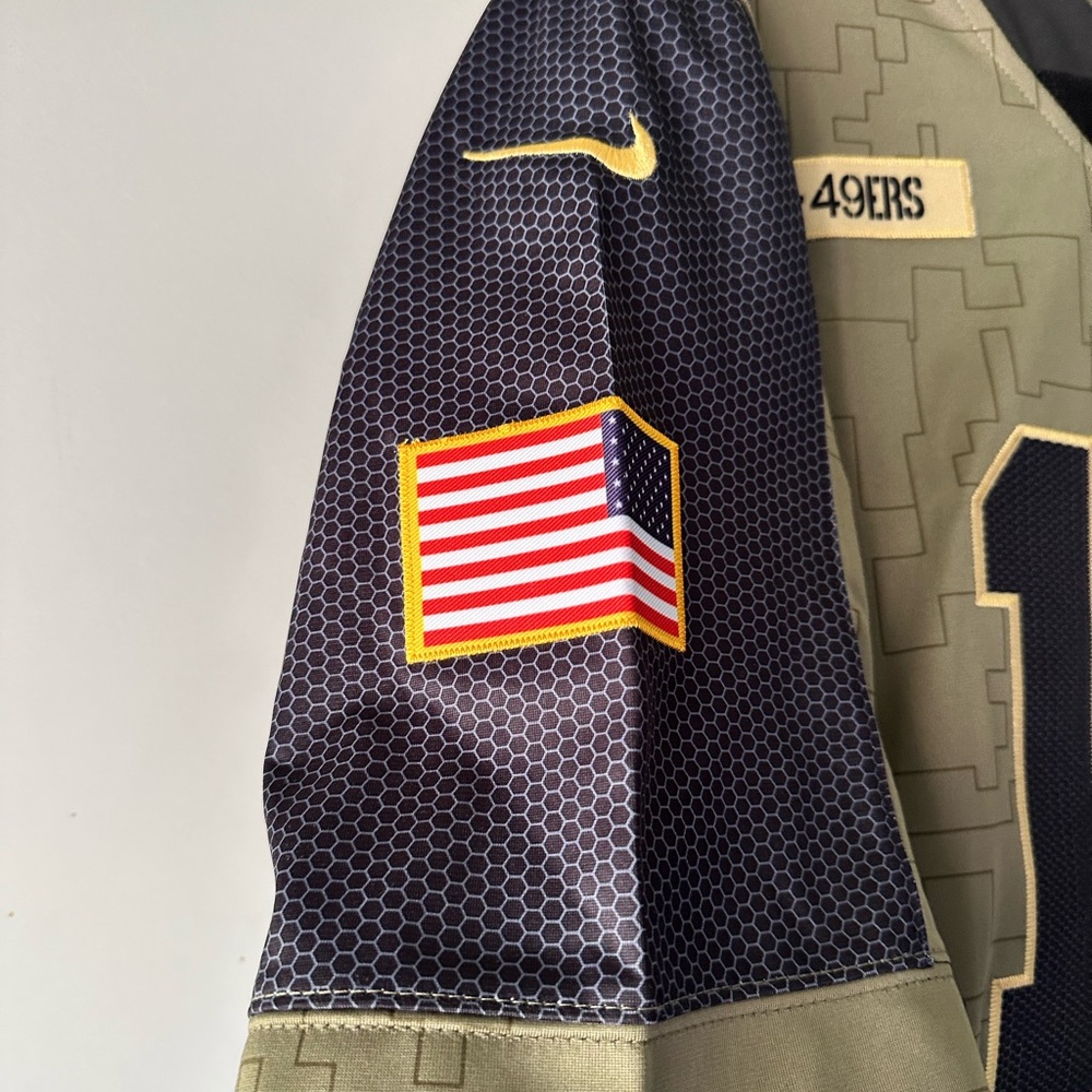 Nike San Francisco 49ers Mohamed Sanu #19 Salute Jersey XXL NWOT - Picture 3 of 12